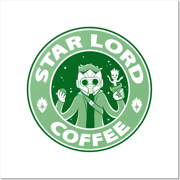 Star Lord Coffee Wall Art by UmbertoVicente